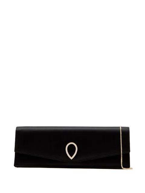 satin clutch bag by JENNIFER CHAMANDI