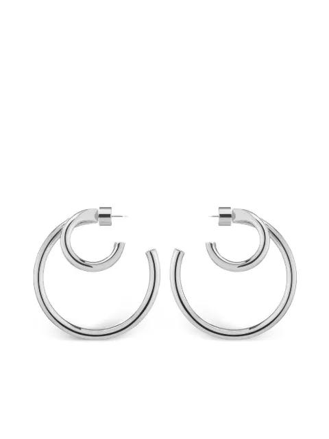Double Lilly hoop earrings by JENNIFER FISHER