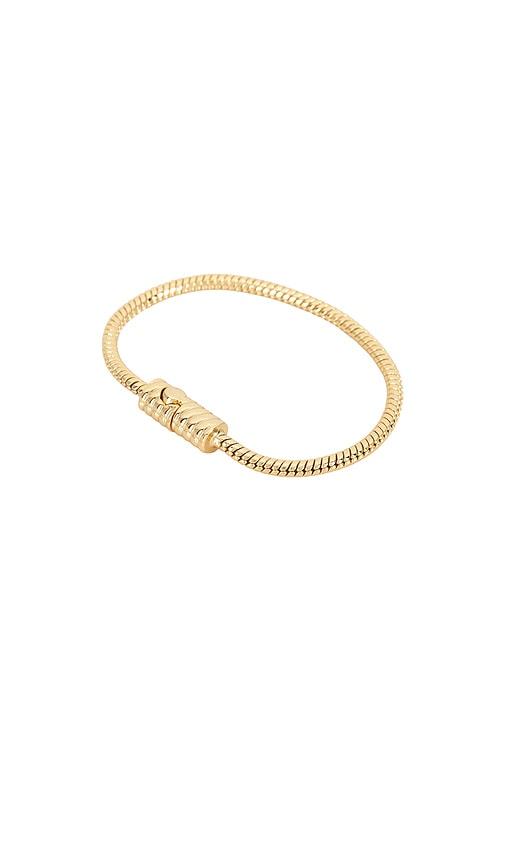 Jennifer Fisher Madison Flex Bracelet in Metallic Gold by JENNIFER FISHER