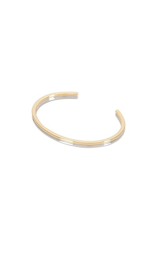 Jennifer Fisher Thread Cuff Bracelet in Metallic Gold by JENNIFER FISHER