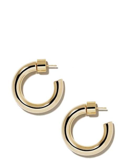 Natasha polished-finish hoop earrings by JENNIFER FISHER