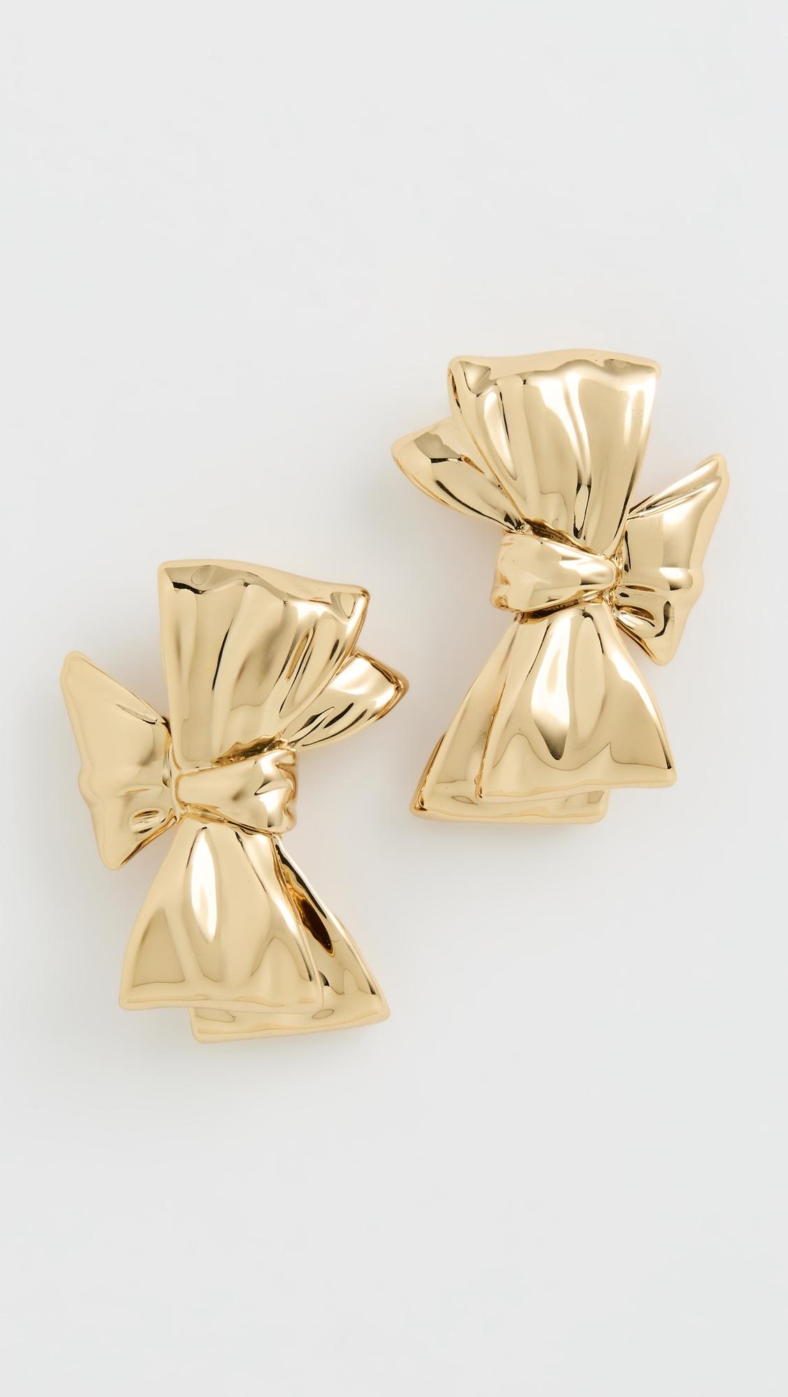 Small Bow Earrings by JENNIFER FISHER