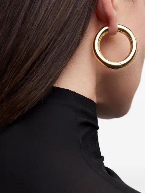 mini Samira hinged hoop earrings by JENNIFER FISHER