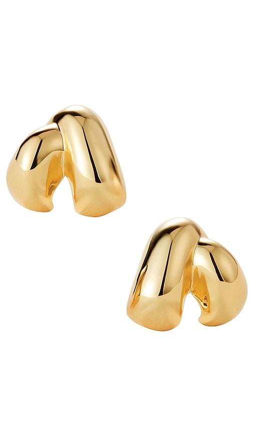 Jenny Bird Beatrix Earrings in Metallic Gold by JENNY BIRD