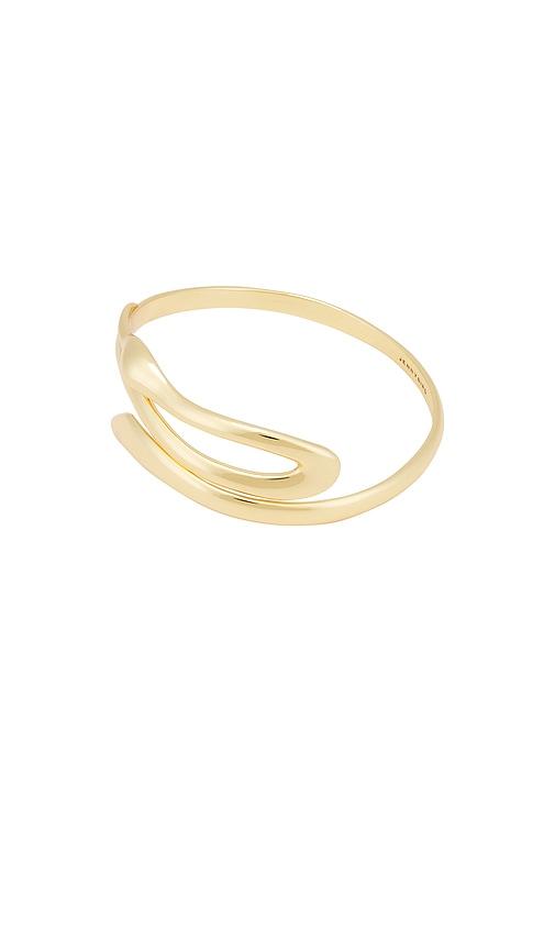 Jenny Bird Egret Upper Arm Cuff in Metallic Gold by JENNY BIRD