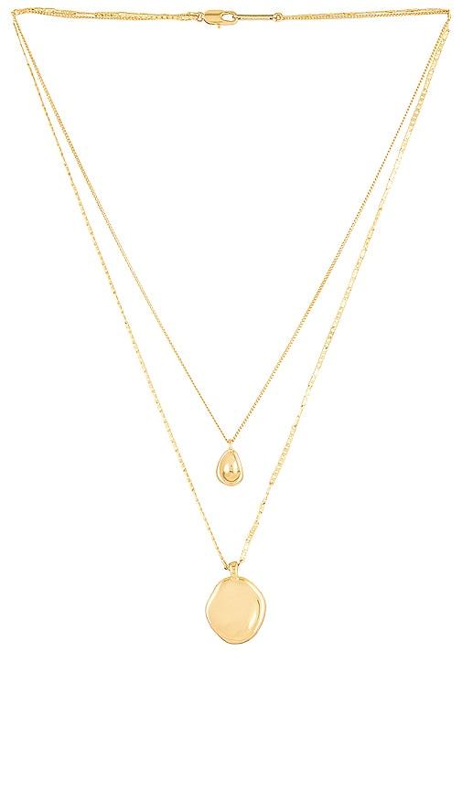 Jenny Bird Mithras Necklace in Metallic Gold by JENNY BIRD