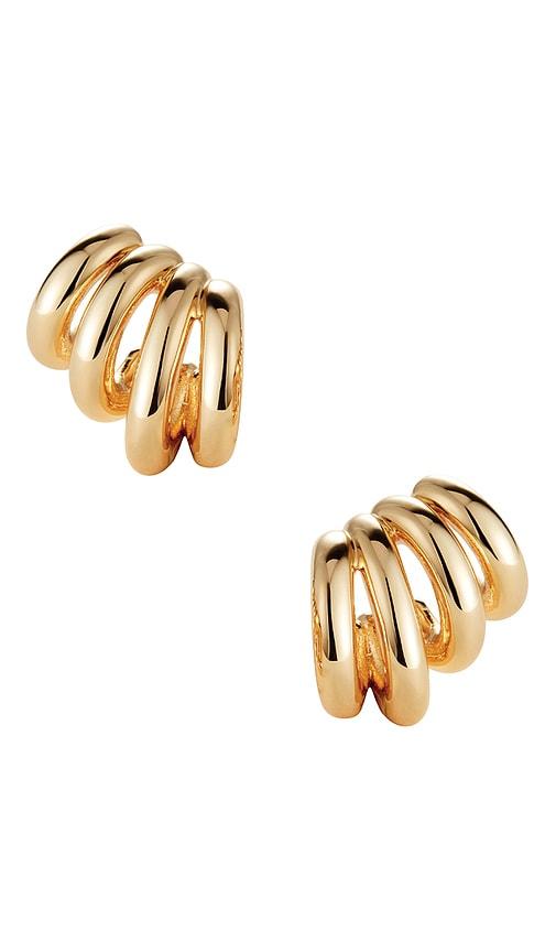 Jenny Bird Monroe Earrings in Metallic Gold by JENNY BIRD