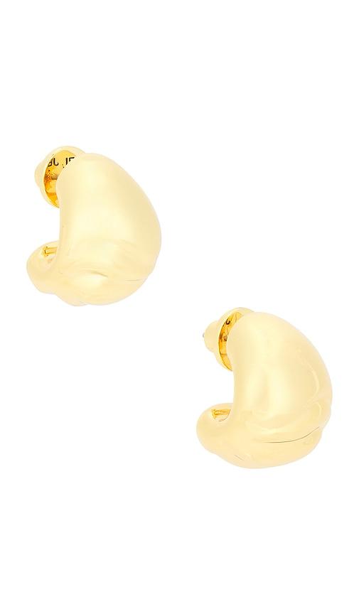 Jenny Bird Nelle Hoops in Metallic Gold by JENNY BIRD