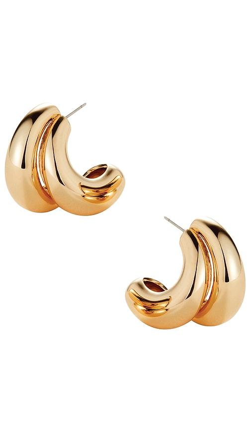Jenny Bird Orla Earrings in Metallic Gold by JENNY BIRD