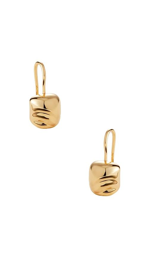 Jenny Bird Rue Drop Earrings in Metallic Gold by JENNY BIRD
