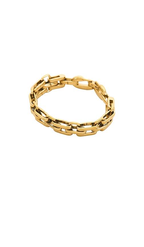 Jenny Bird Slim Penelope Bracelet in Metallic Gold by JENNY BIRD
