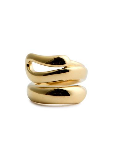 Sées gold-plated ring by JENNY BIRD