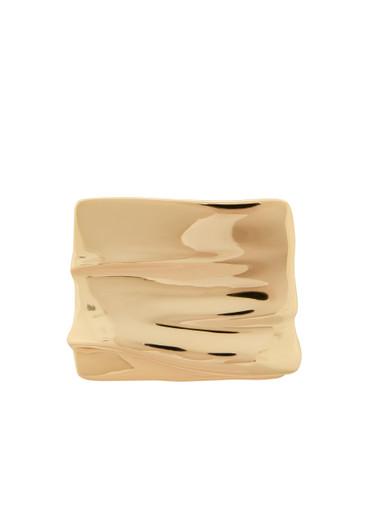 Sundra 14kt gold-plated brooch by JENNY BIRD