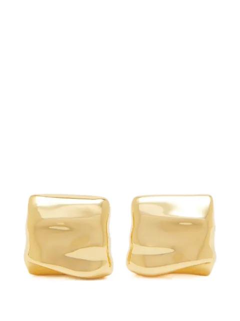 hammered stud earrings by JENNY BIRD