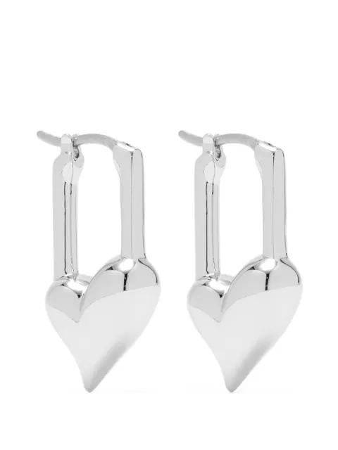 heart earrings by JENNY BIRD