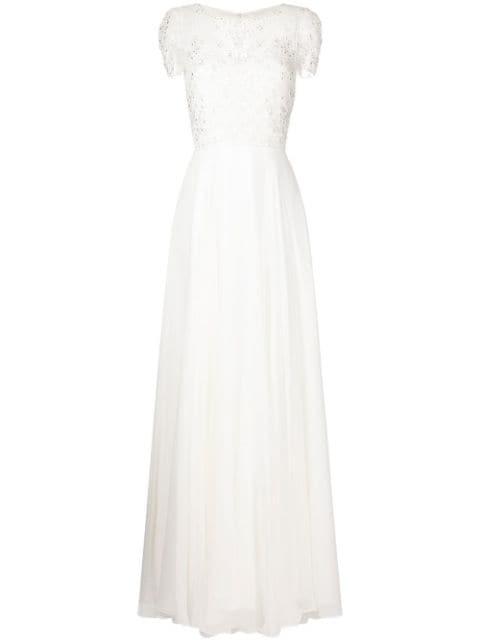 Albertine crystal-embellished gown by JENNY PACKHAM
