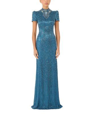 Amber Embellished Maxi Dress by JENNY PACKHAM