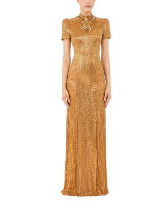 Amber Embellished Maxi Dress by JENNY PACKHAM