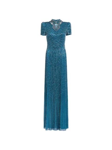 Amber embellished maxi dress by JENNY PACKHAM