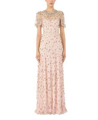 Ambiance Beaded Maxi Dress by JENNY PACKHAM