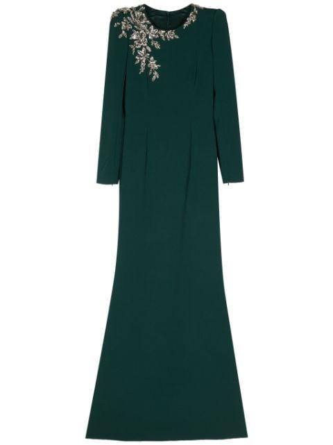 Angel Eyes crystal-embellished dress by JENNY PACKHAM
