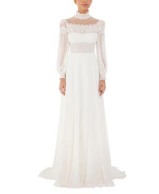 Arden Ruffled Maxi Dress by JENNY PACKHAM