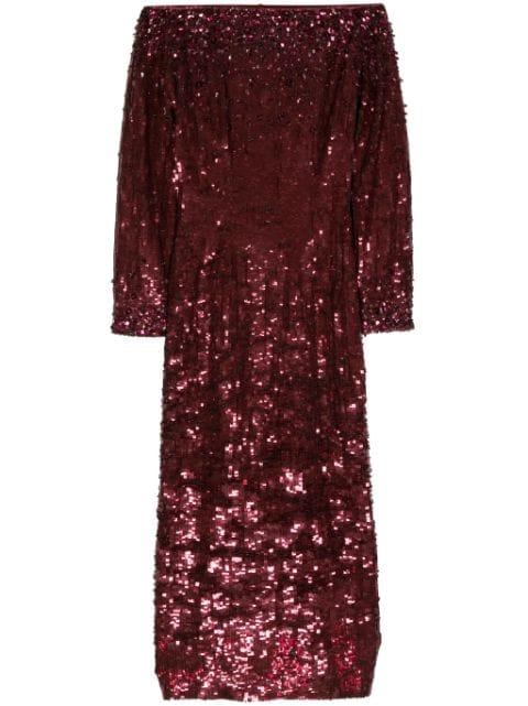 Ballroom Blitz sequin-embellished dress by JENNY PACKHAM