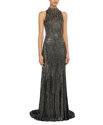 Benue Sequin-Embellished Maxi Dress by JENNY PACKHAM