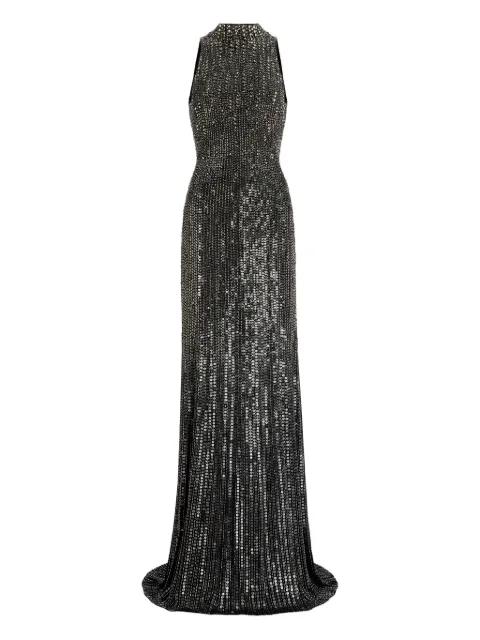 Benue sequin-embellished maxi dress by JENNY PACKHAM