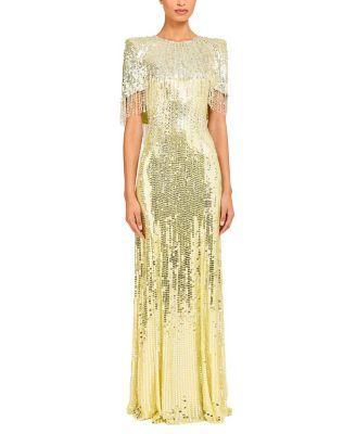 Blake Sequin-Embellished Maxi Dress by JENNY PACKHAM