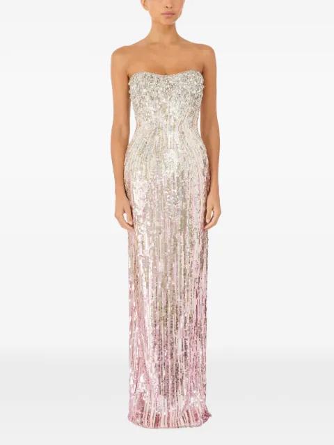 Cesonia embellished maxi dress by JENNY PACKHAM