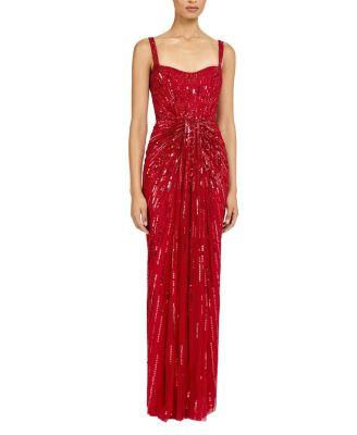 Chrissy Sequin-Embellished Dress by JENNY PACKHAM