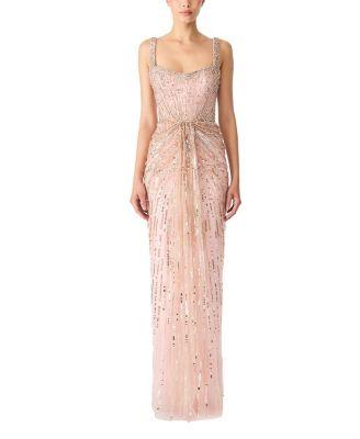 Chrissy Sequin-Embellished Dress by JENNY PACKHAM
