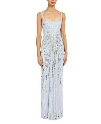 Chrissy Sequin-Embellished Dress by JENNY PACKHAM
