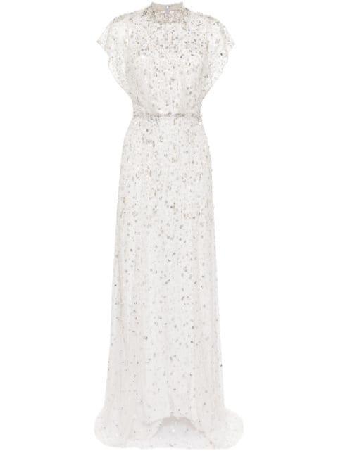 Crystal Drop gown by JENNY PACKHAM
