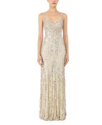 Da Vinci Sequin-Embellished Dress by JENNY PACKHAM