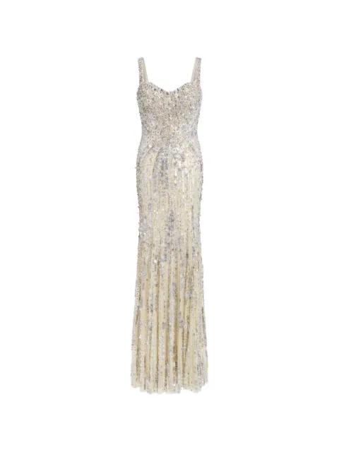 Da Vinci sequin-embellished dress by JENNY PACKHAM