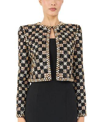 Dahlia Crystal-Embellished Jacket by JENNY PACKHAM