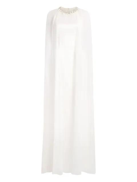 Dream Catcher embellished maxi dress by JENNY PACKHAM