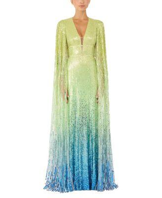 Easy Breezy Sequin-Embellished Maxi Dress by JENNY PACKHAM