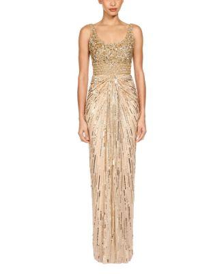 Elixir Sequin-Embellished Maxi Dress by JENNY PACKHAM