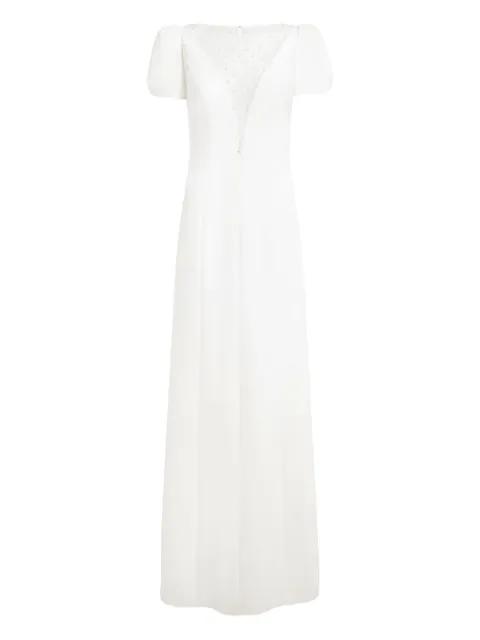 Empress lace-panel gown by JENNY PACKHAM