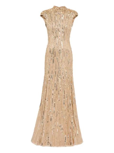 Ernest sequin-embellished gown by JENNY PACKHAM