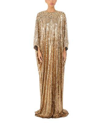 Fontaine Sequin-Embellished Maxi Dress by JENNY PACKHAM