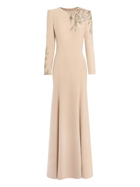 Honor sequin-embellished maxi dress by JENNY PACKHAM