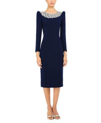 Jacquetta Embellished Midi Dress by JENNY PACKHAM