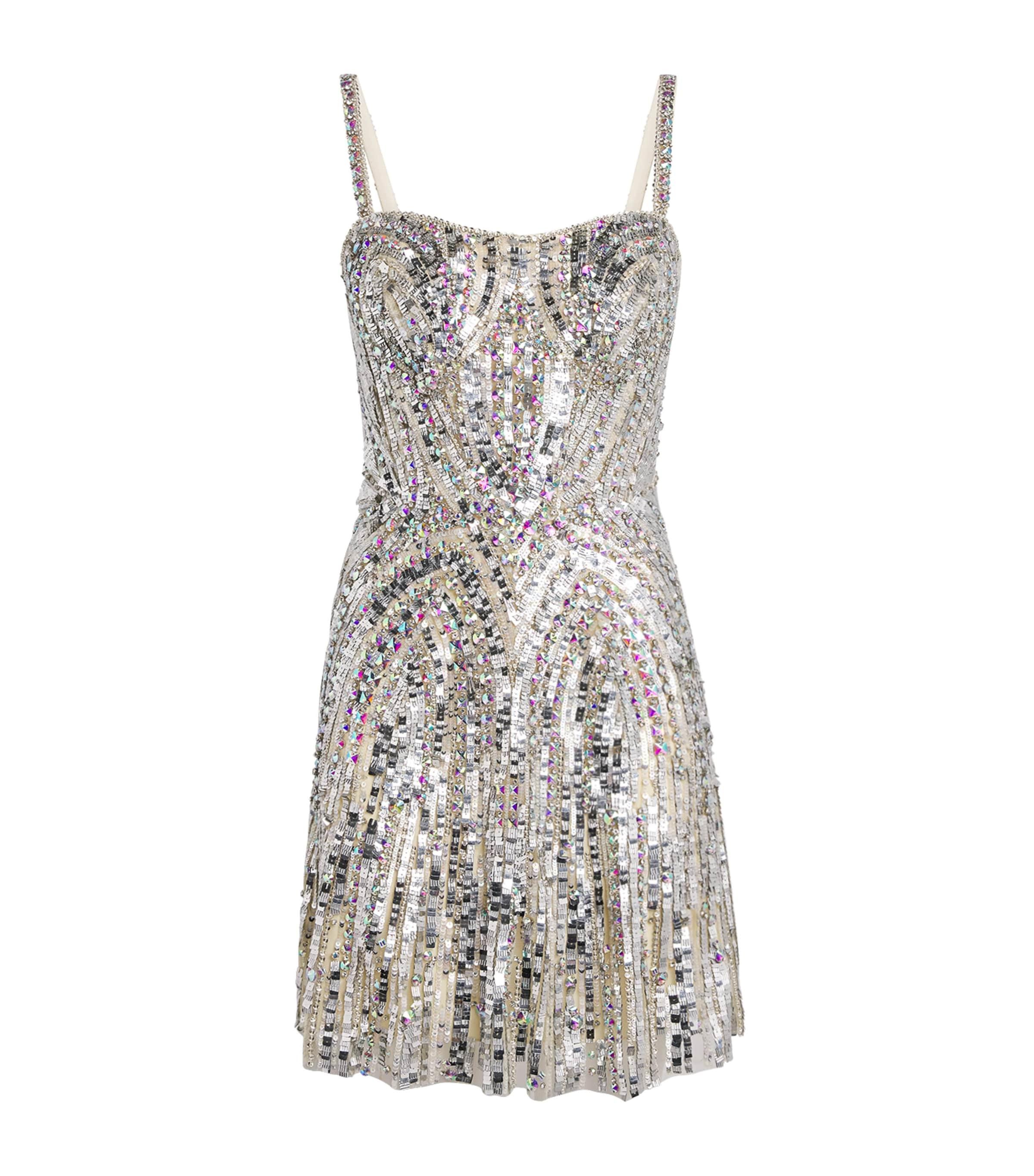 Jenny Packham Sequin Embellished Rebecca Mini Dress by JENNY PACKHAM