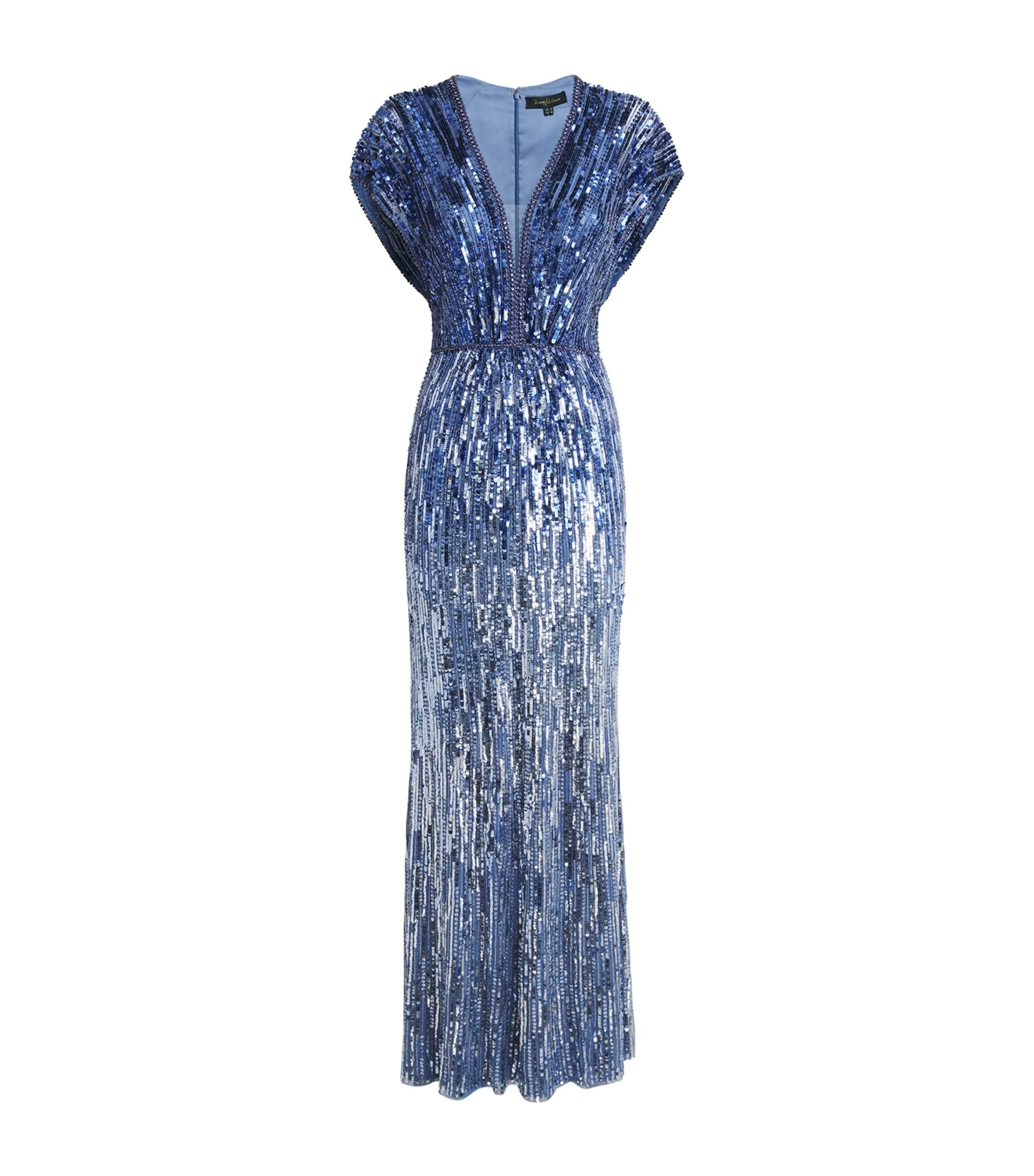 Jenny Packham Sequinned Dusk Gown by JENNY PACKHAM