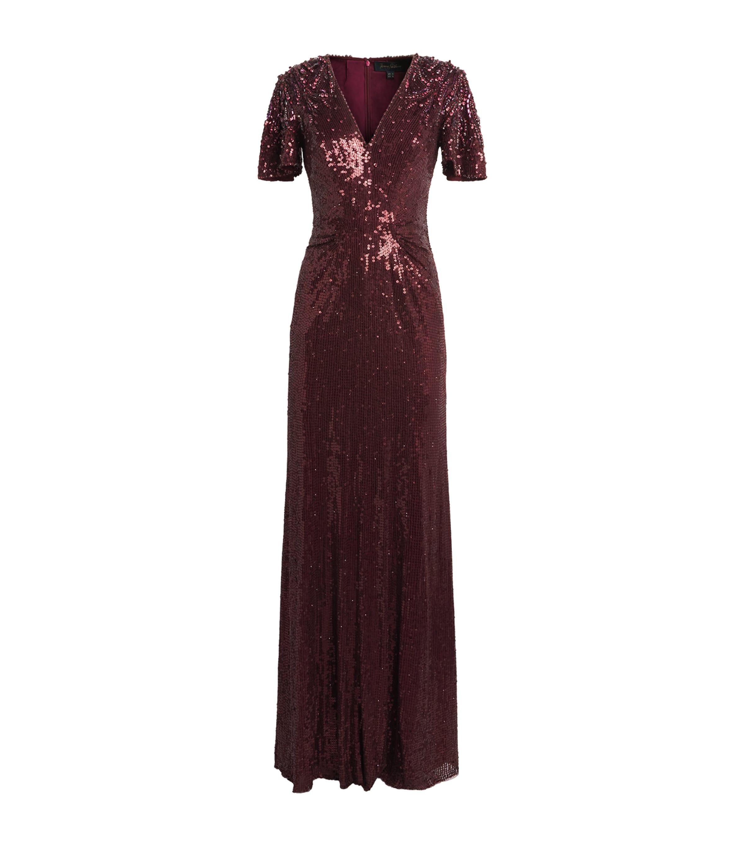 Jenny Packham Sequinned Manon Gown by JENNY PACKHAM