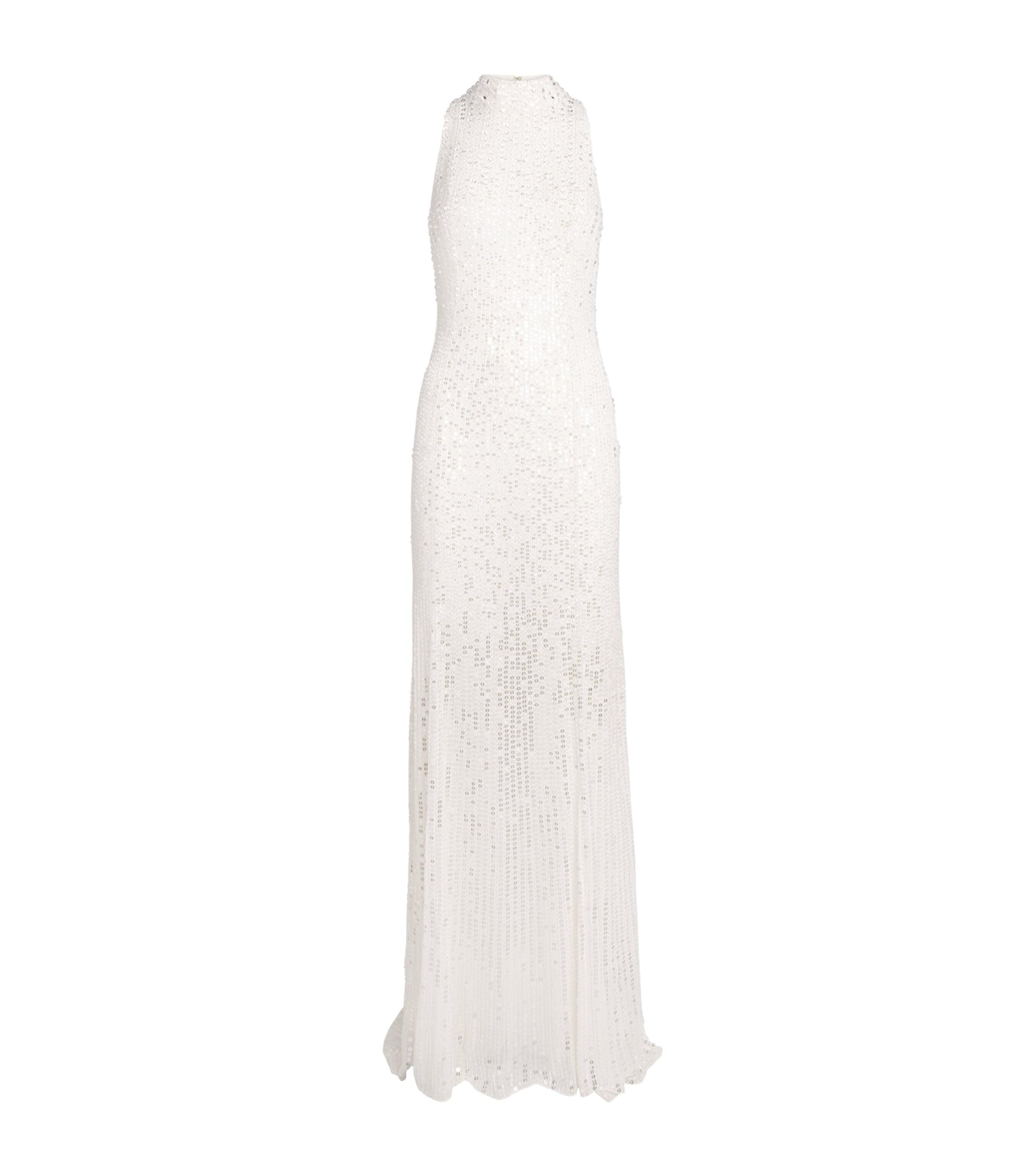 Jenny Packham Silk Sequinned Benue Gown by JENNY PACKHAM